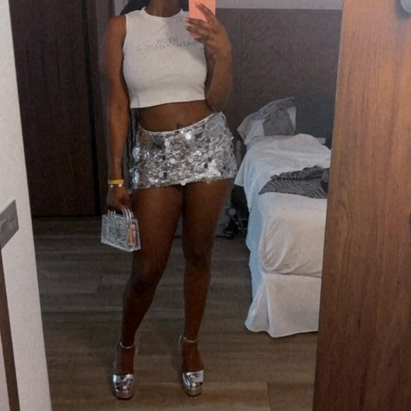 Sequin skirt - Picture 3 of 3